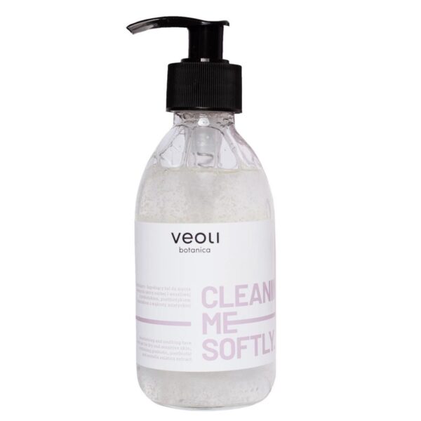 Veoli Botanica Cleaning Me Softly nawilżająco-łagodzący żel do mycia twarzy 190ml (P1)