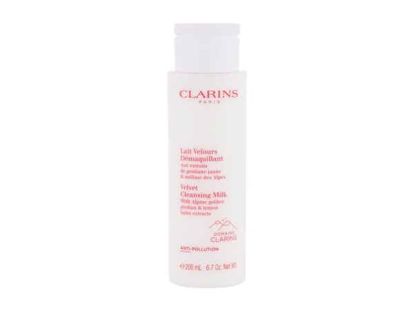 Clarins Velvet Cleansing Milk Wszystkie rodzaje cery 200 ml W