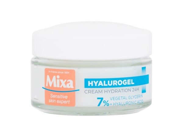 Mixa Hyalurogel Wrażliwa i podrażniona cera 50 ml W