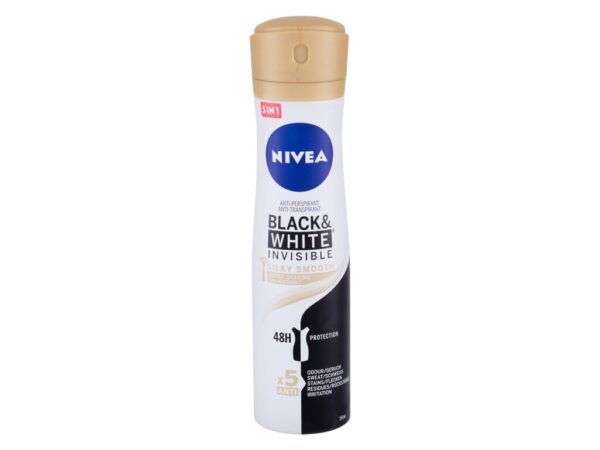 Nivea Black & White Invisible Dezodorant w spray’u 150 ml W