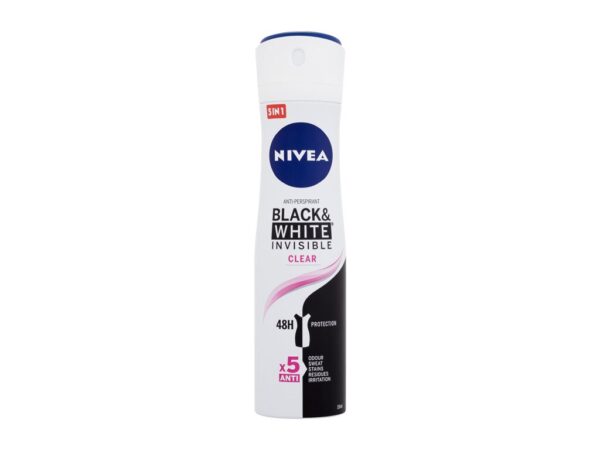 Nivea Black & White Invisible  150 ml W