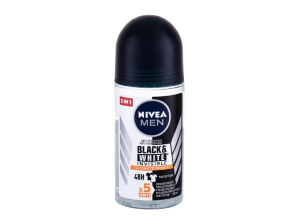 Nivea Men Invisible For Black & White Dezodorant w kulce 50 ml M