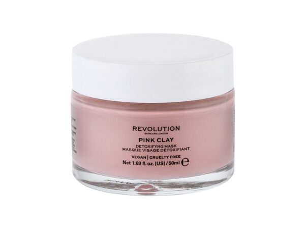 Revolution Skincare Pink Clay Wszystkie rodzaje cery 50 ml W
