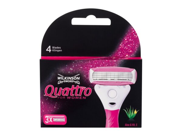 Wilkinson Sword Quattro For Women  3 szt W