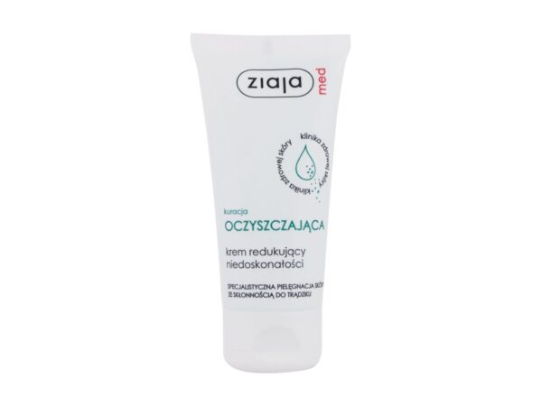 Ziaja Med Cleansing Treatment Bez ochrony SPF 50 ml U